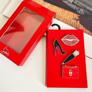 Christian Louboutin Brooch Set